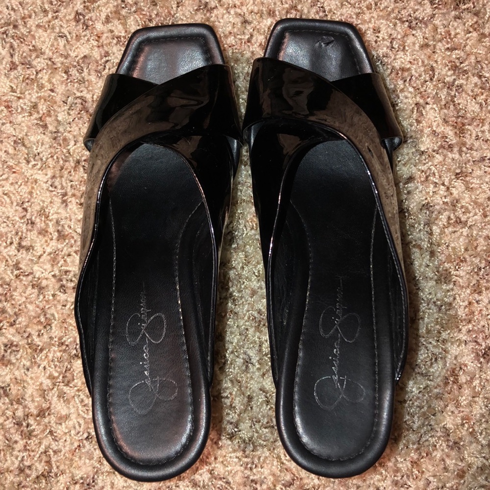 Jessica Simpson Slip-on Wedges.